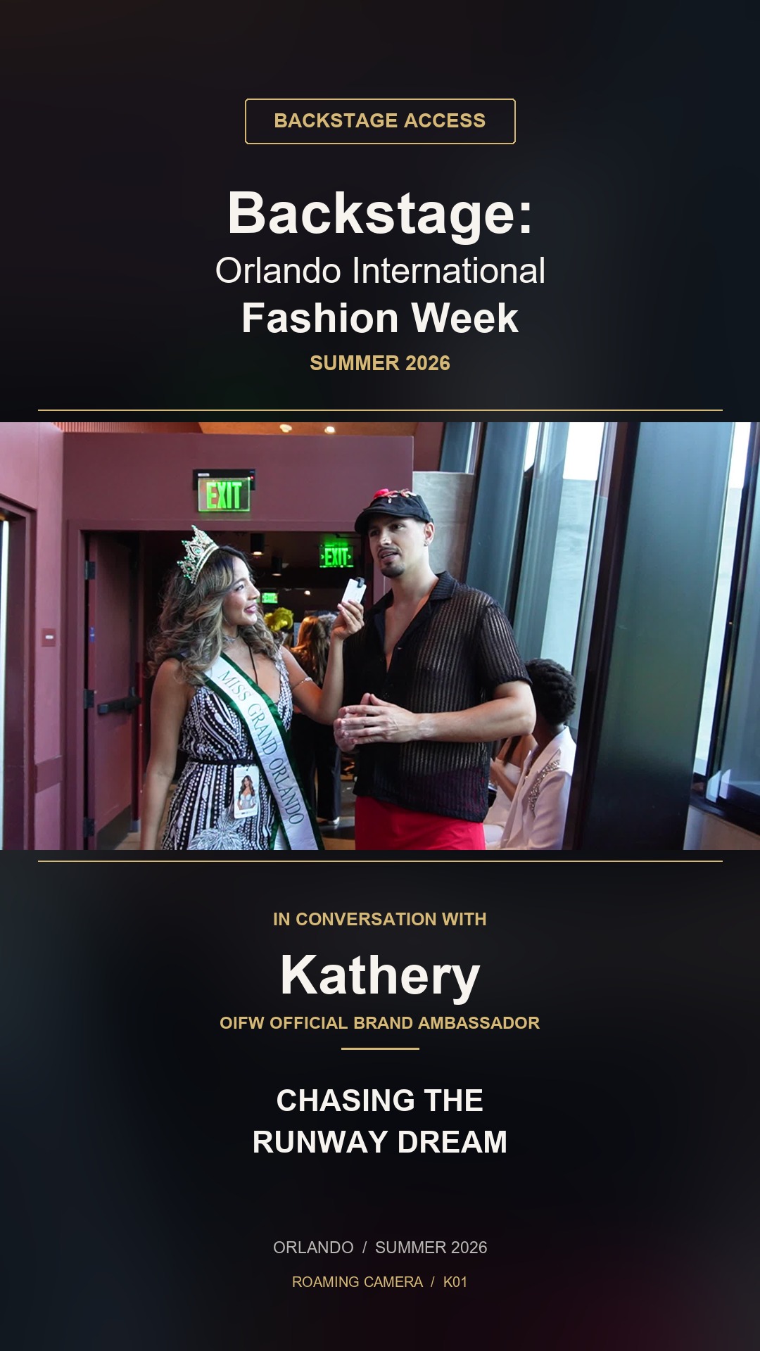 Chasing the Runway Dream — Backstage Access with Kathery