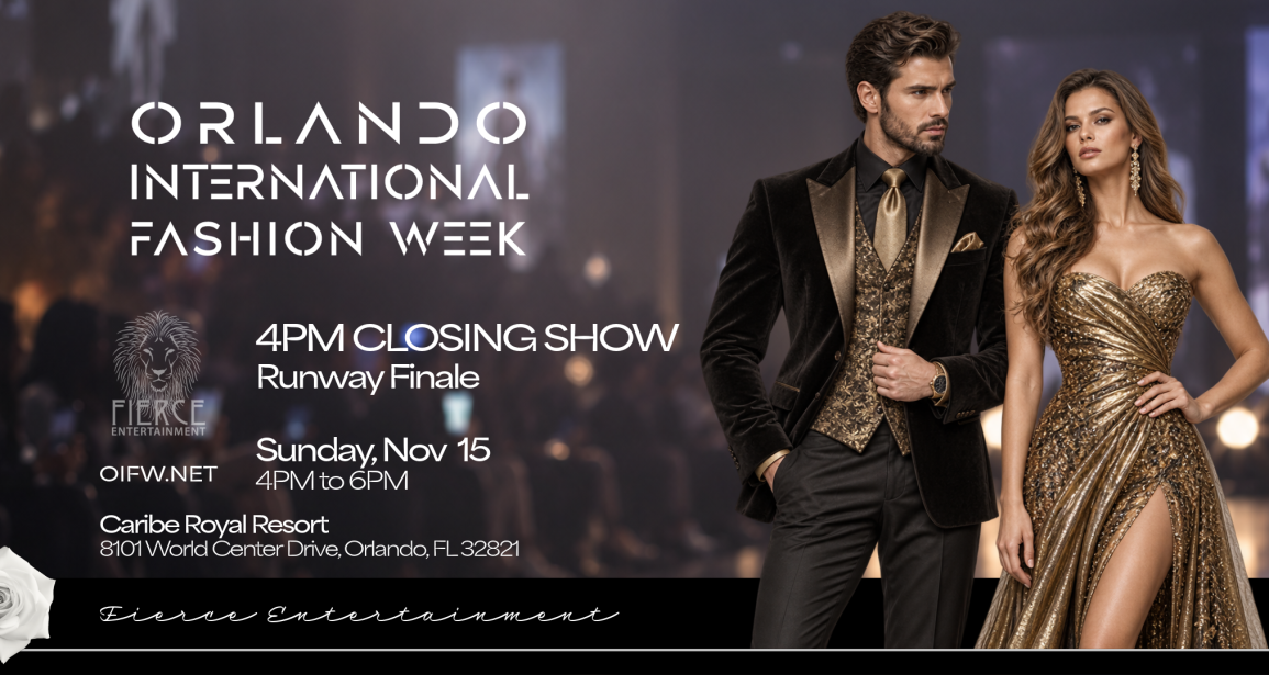 OIFW Fall 2026: 4PM Closing Show Runway Finale