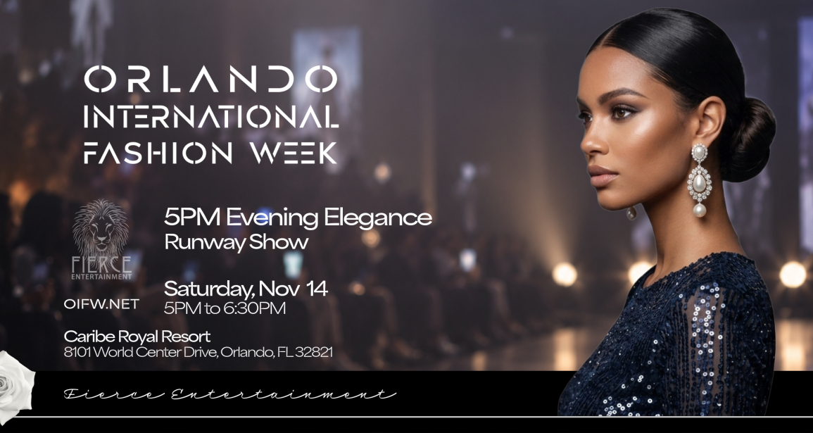 OIFW Fall 2026: 5PM Evening Elegance Runway Show
