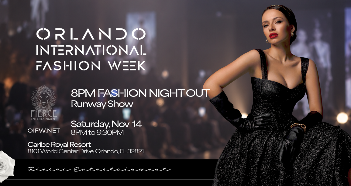 OIFW Fall 2026: 8PM Fashion Night Out Runway Show