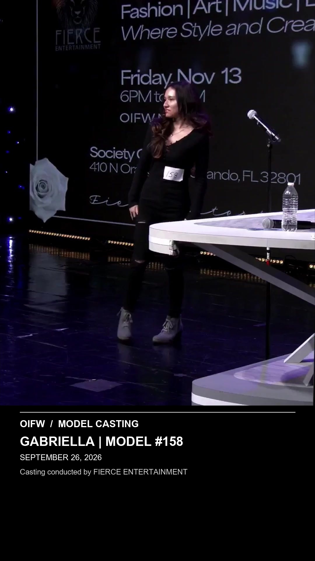 Gabriella | Model #158 - OIFW casting