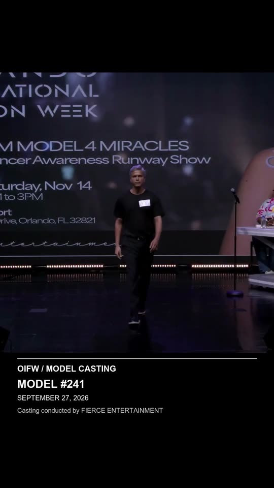 Amit | Model #241 - OIFW casting September 27, 2026