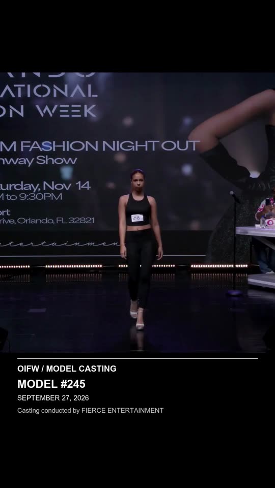 Model #245 - OIFW casting September 27, 2026