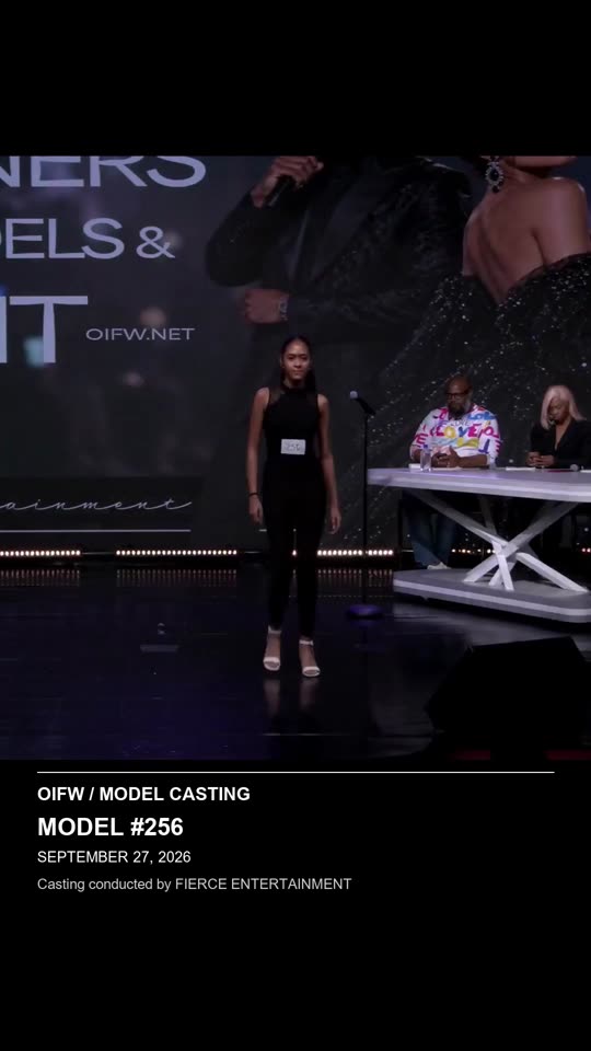Model #256 - OIFW casting September 27, 2026