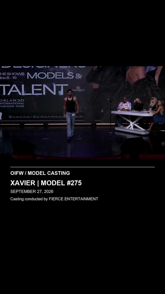 Xavier | Model #275 - OIFW casting September 27, 2026