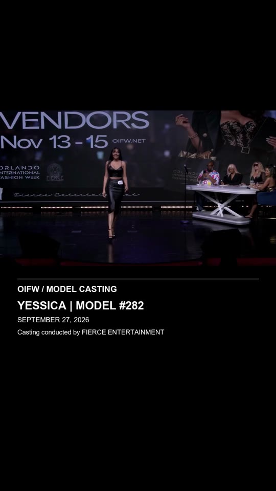 Yessica | Model #282 - OIFW casting September 27, 2026