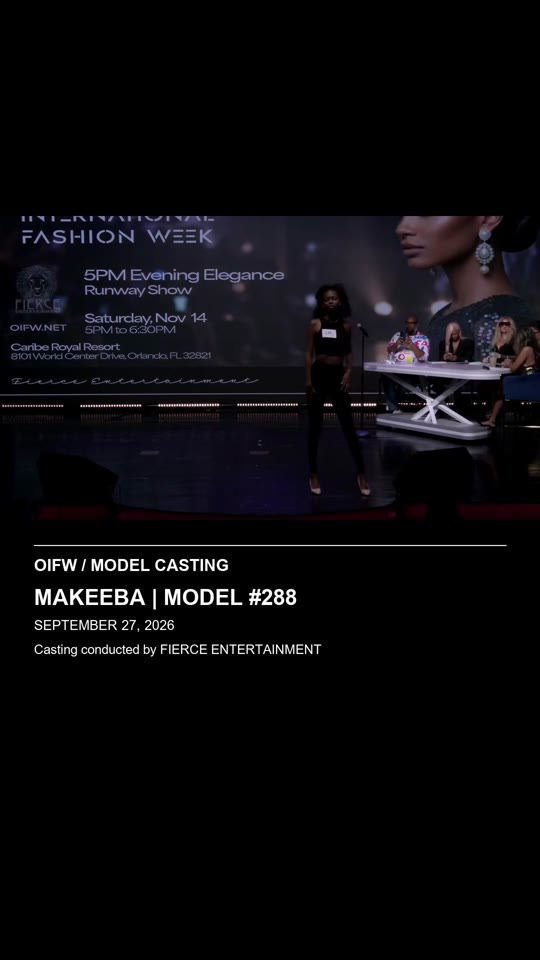 Makeeba | Model #288 - OIFW casting September 27, 2026