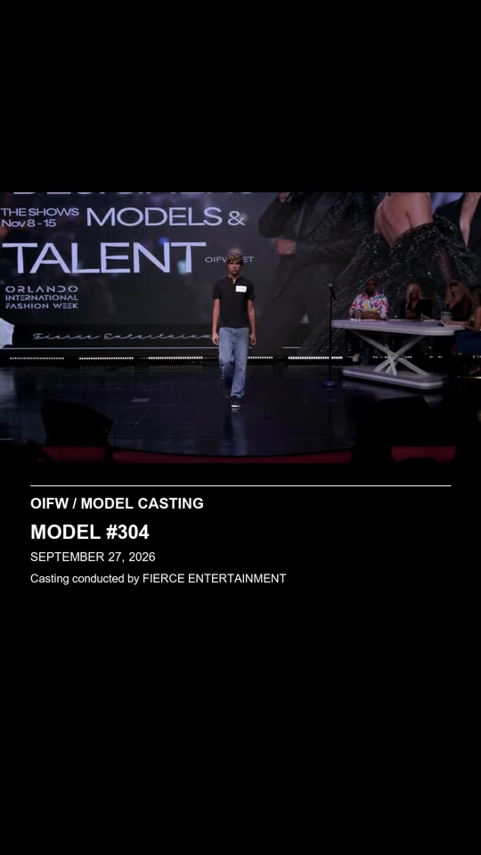Model #304 - OIFW casting September 27, 2026