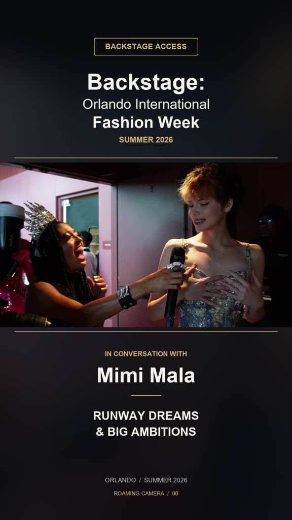 A young model's runway dreams — Backstage Access with Mimi Mala