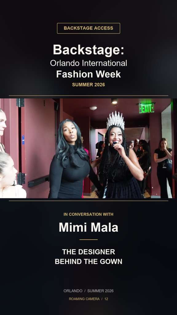 The designer behind Mimi's gown — Backstage Access with Mimi Mala