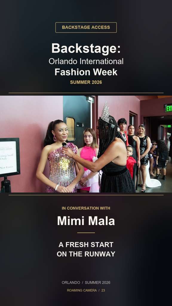 Returning to modeling — Backstage Access with Mimi Mala