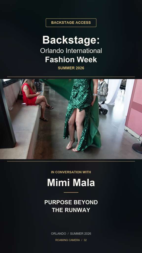 Purpose beyond fashion — Backstage Access with Mimi Mala