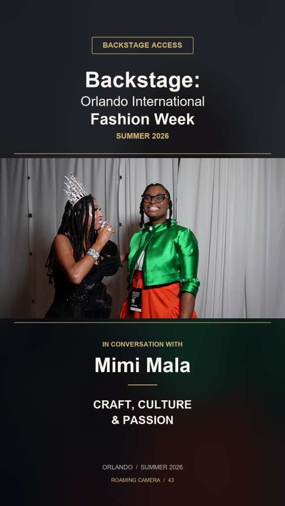 A designer's craft and passion — Backstage Access with Mimi Mala