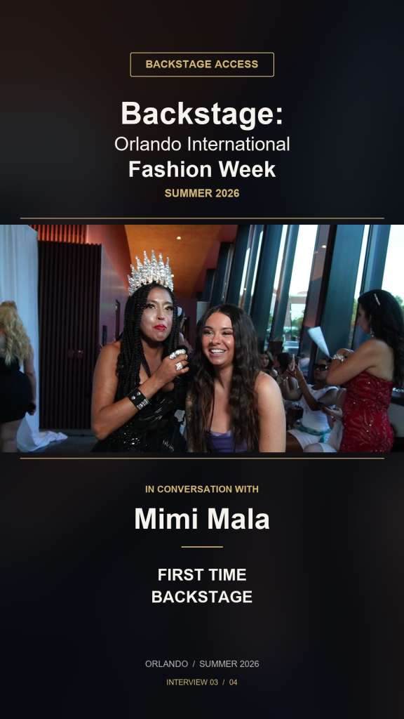 First time backstage — Backstage Access with Mimi Mala