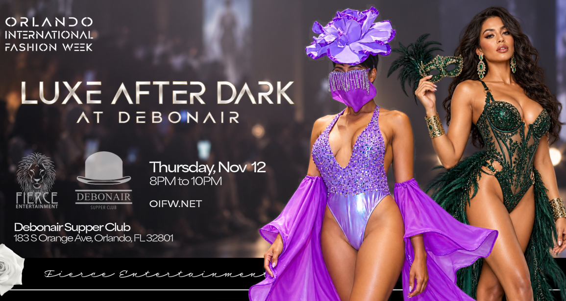 OIFW Fall 2026: 8PM Luxe After Dark at Debonair